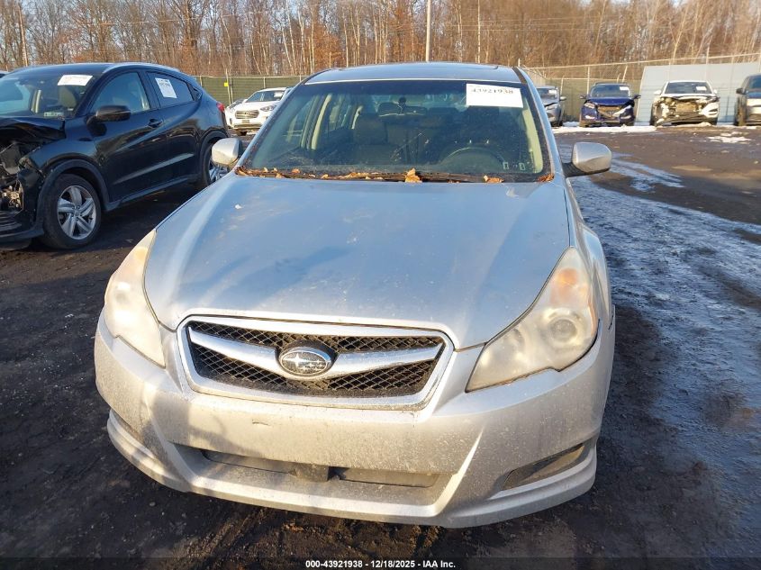 2012 Subaru Legacy 2.5I Premium VIN: 4S3BMBG61C3022045 Lot: 43921938