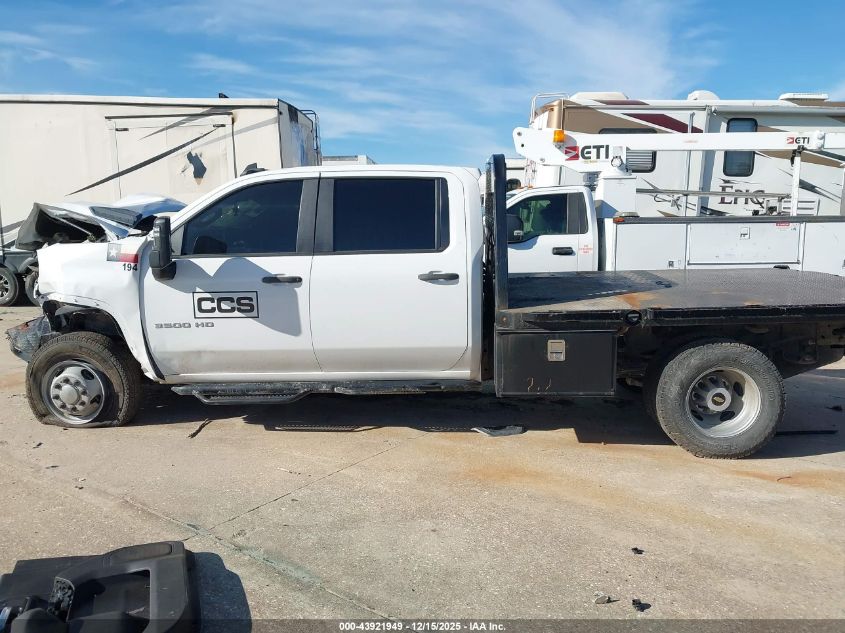 2022 Chevrolet Silverado 3500Hd Chassis Work Truck VIN: 1GB4YSE70NF323050 Lot: 43921949