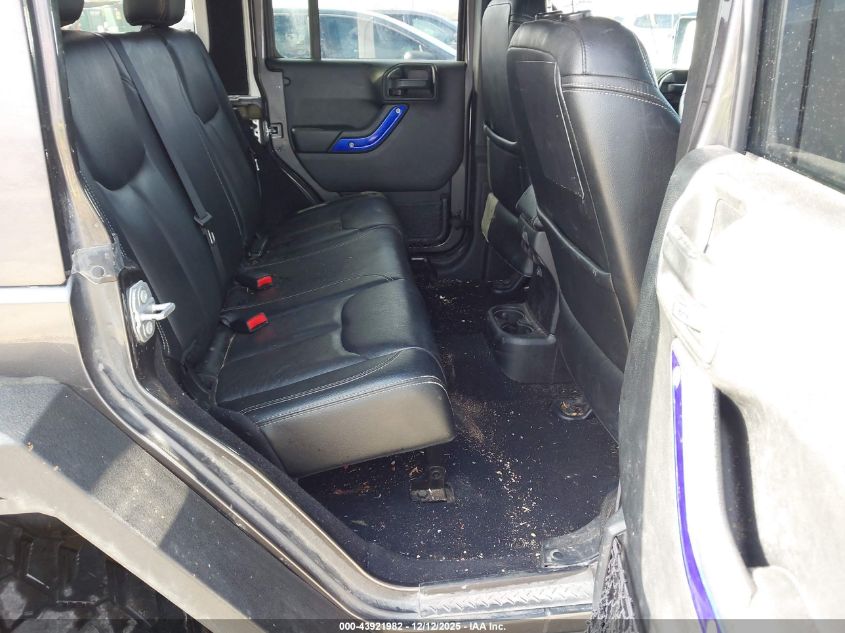 2017 Jeep Wrangler Unlimited Rubicon Hard Rock 4X4 VIN: 1C4BJWFG6HL555249 Lot: 43921982