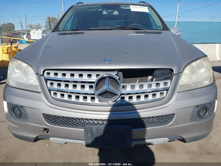 2008 Mercedes-Benz Ml 350 4Matic VIN: 4JGBB86EX8A296568 Lot: 43921984