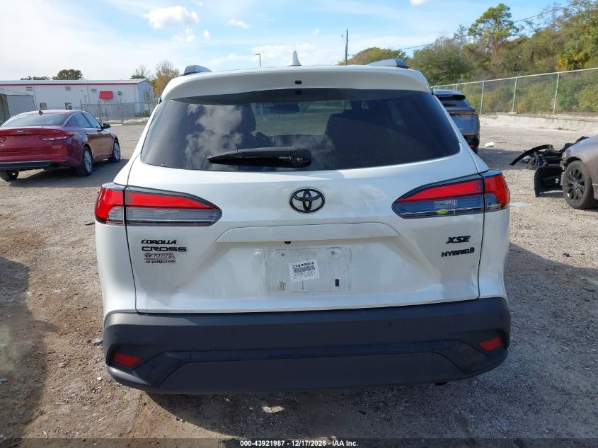 2023 Toyota Corolla Cross Hybrid Xse VIN: 7MUFBABG1PV003216 Lot: 43921987