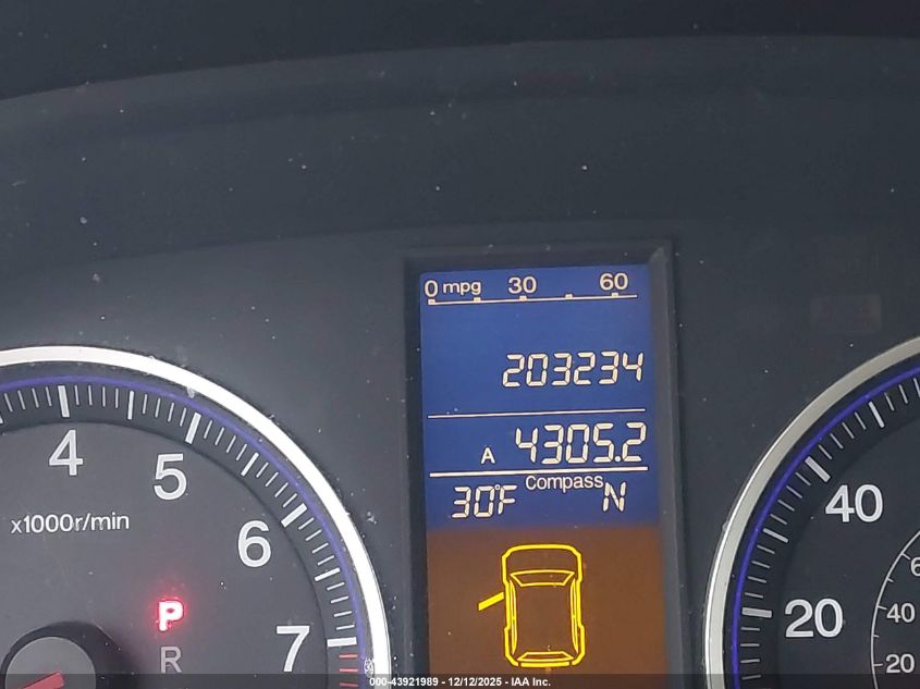 2011 Honda Cr-V Ex VIN: 5J6RE4H57BL073202 Lot: 43921989