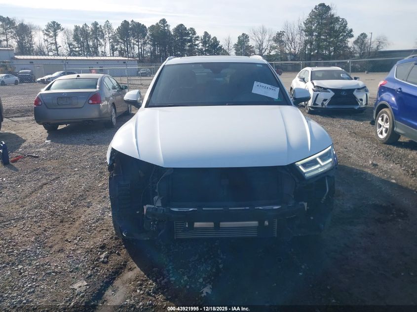 2018 Audi Q5 2.0T Premium/2.0T Tech Premium VIN: WA1BNAFY1J2211690 Lot: 43921995