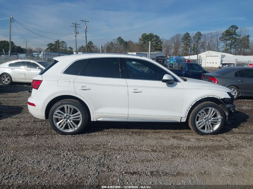 2018 Audi Q5 2.0T Premium/2.0T Tech Premium VIN: WA1BNAFY1J2211690 Lot: 43921995