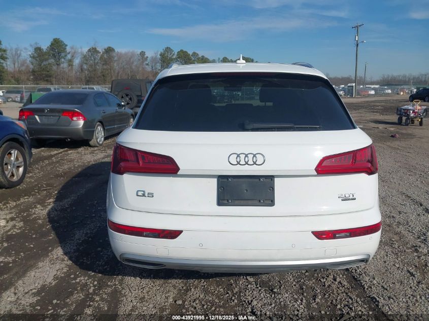 2018 Audi Q5 2.0T Premium/2.0T Tech Premium VIN: WA1BNAFY1J2211690 Lot: 43921995