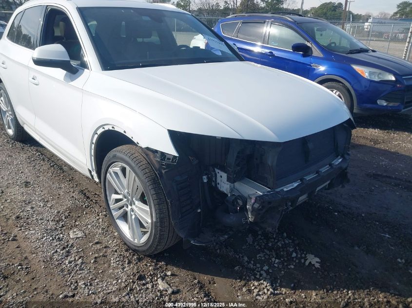 2018 Audi Q5 2.0T Premium/2.0T Tech Premium VIN: WA1BNAFY1J2211690 Lot: 43921995