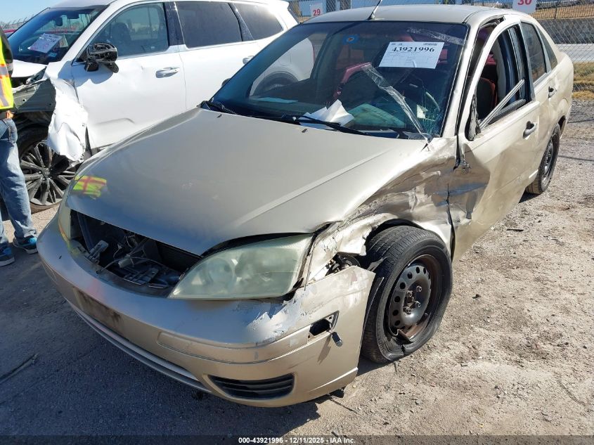 2007 Ford Focus S/Se/Ses VIN: 1FAHP34N87W173736 Lot: 43921996