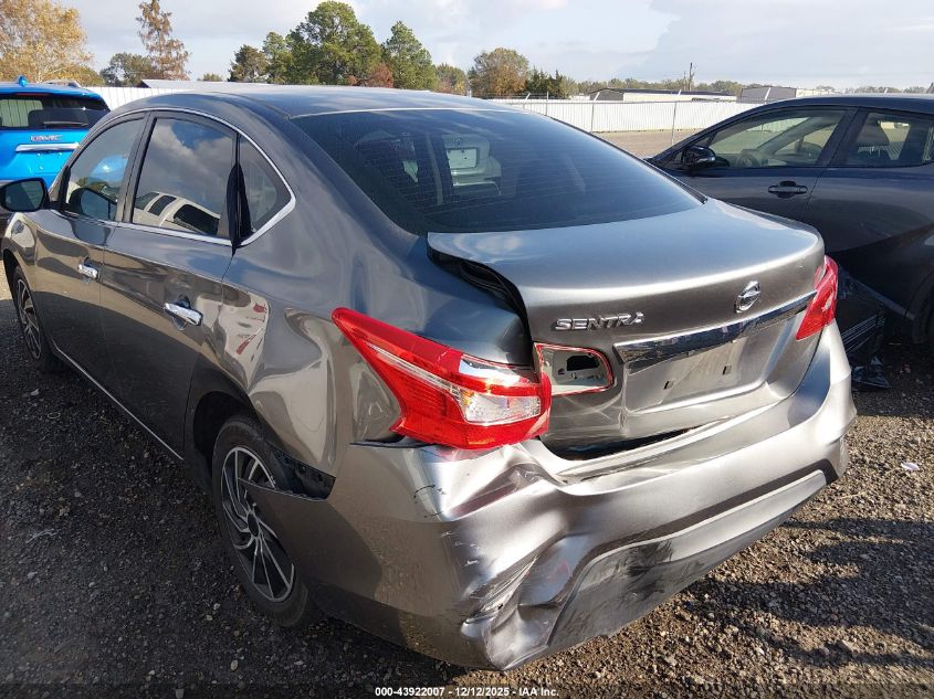 2017 Nissan Sentra S VIN: 3N1AB7AP2HY274145 Lot: 43922007