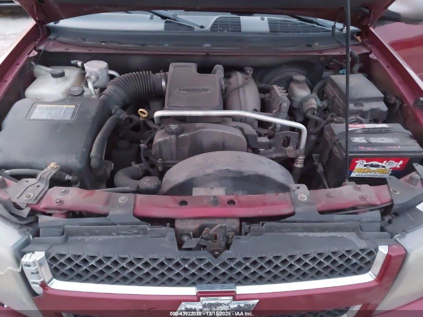 2008 Chevrolet Trailblazer Lt VIN: 1GNDT13S482238372 Lot: 43922020