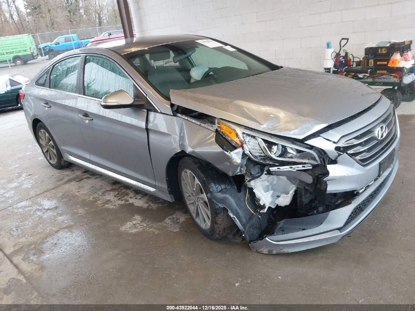 2016 Hyundai Sonata Sport VIN: 5NPE34AF9GH389676 Lot: 43922044