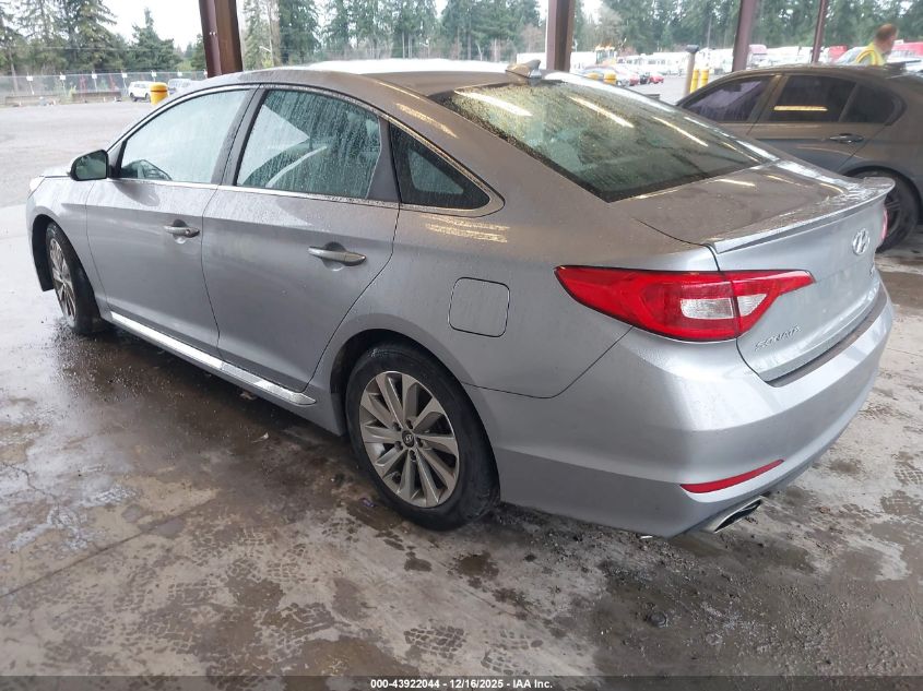 2016 Hyundai Sonata Sport VIN: 5NPE34AF9GH389676 Lot: 43922044