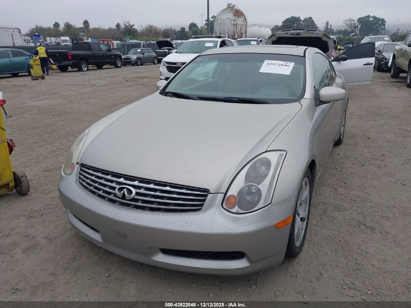 2004 Infiniti G35 VIN: JNKCV54E94M828126 Lot: 43922046