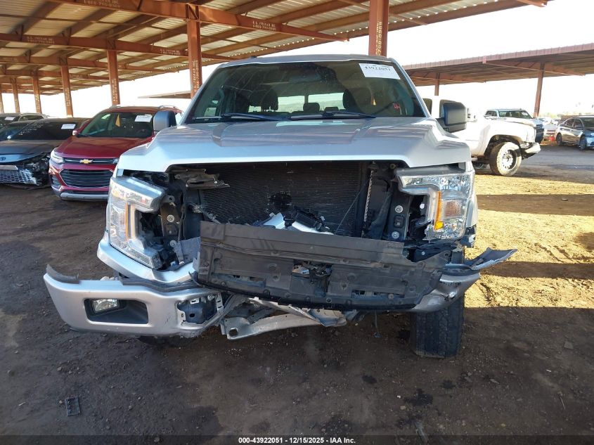 2018 Ford F-150 Xl VIN: 1FTEX1CPXJKF80380 Lot: 43922051