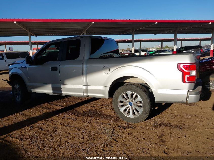 2018 Ford F-150 Xl VIN: 1FTEX1CPXJKF80380 Lot: 43922051