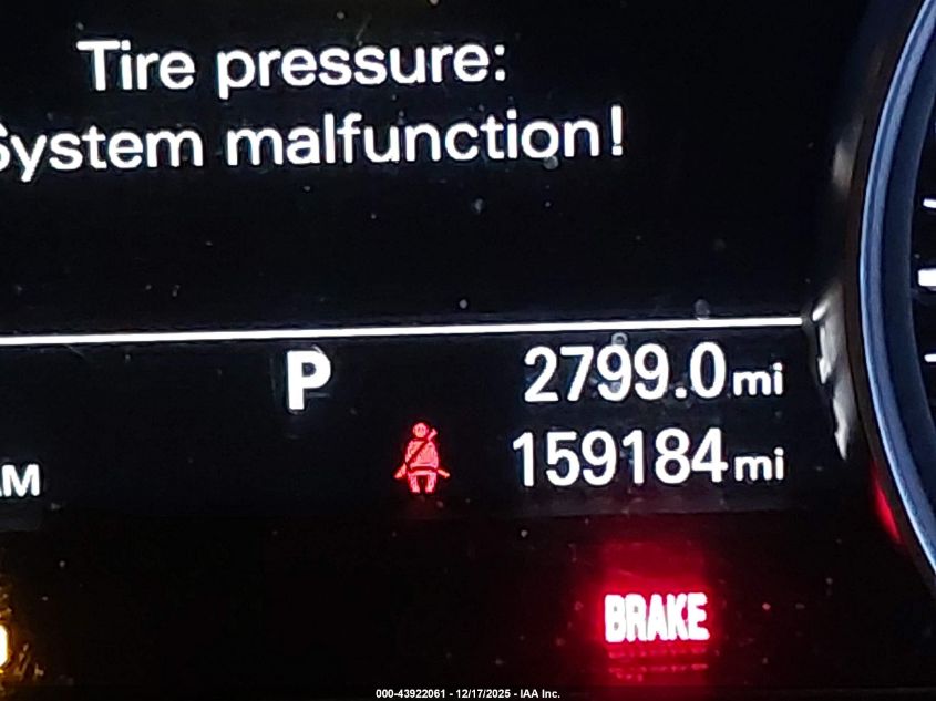 2013 Audi A8 L 3.0T VIN: WAURGAFD3DN000731 Lot: 43922061