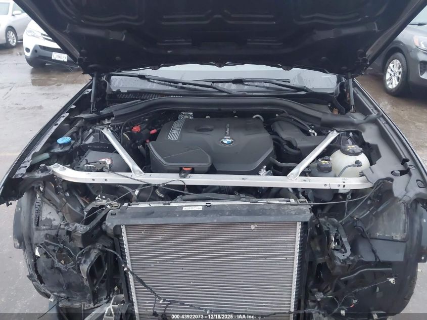 2019 BMW X3 xDrive30I VIN: 5UXTR9C58KLP77783 Lot: 43922073