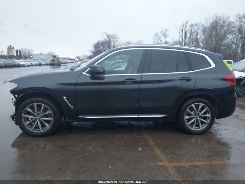 2019 BMW X3 xDrive30I VIN: 5UXTR9C58KLP77783 Lot: 43922073