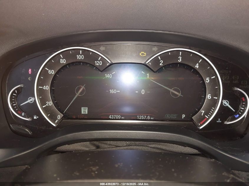 2019 BMW X3 xDrive30I VIN: 5UXTR9C58KLP77783 Lot: 43922073