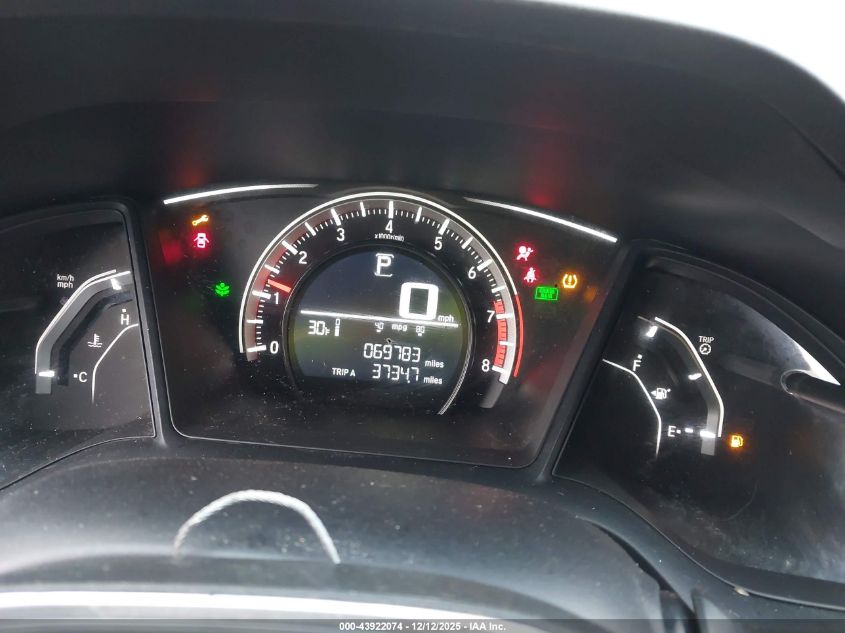 2016 Honda Civic Lx VIN: 19XFC2F51GE027516 Lot: 43922074