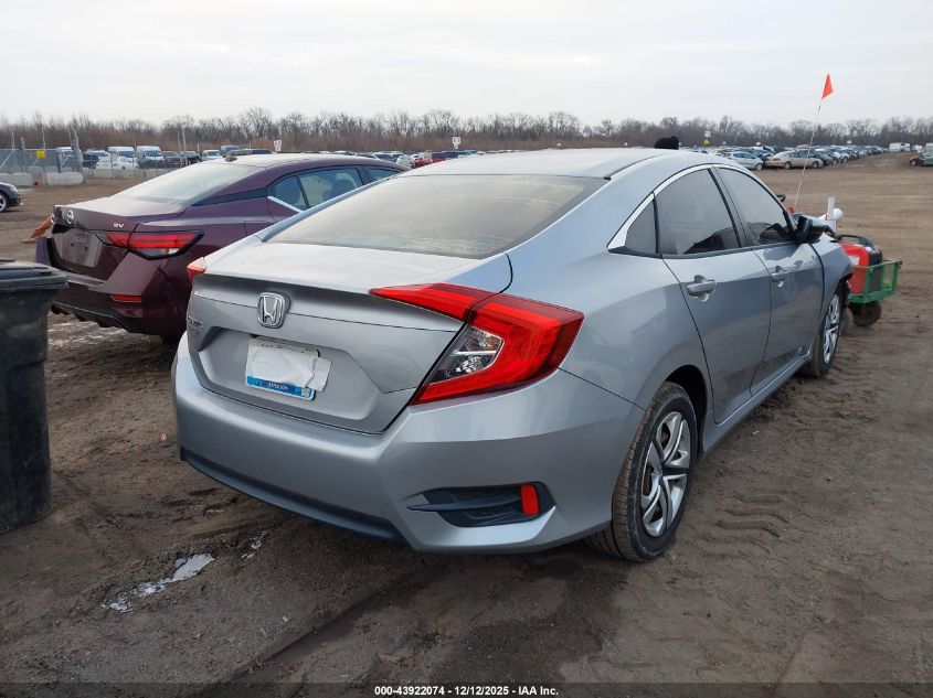 2016 Honda Civic Lx VIN: 19XFC2F51GE027516 Lot: 43922074