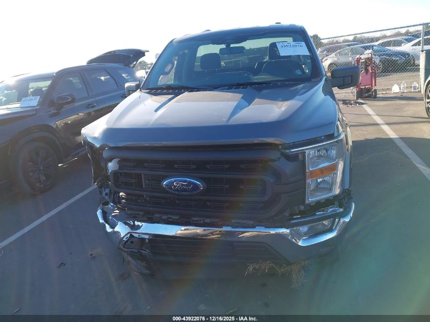 2022 Ford F-150 Xl VIN: 1FTMF1C55NKD60907 Lot: 43922076