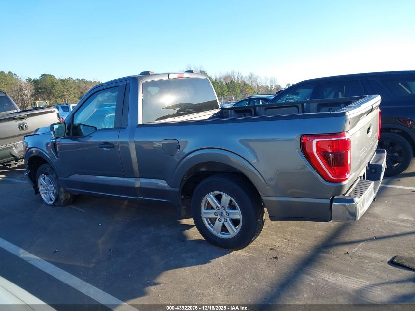2022 Ford F-150 Xl VIN: 1FTMF1C55NKD60907 Lot: 43922076