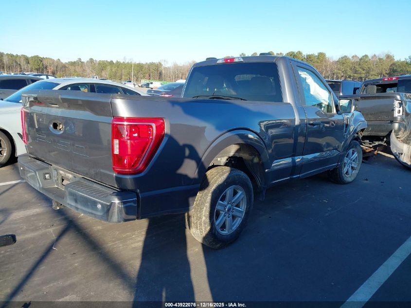2022 Ford F-150 Xl VIN: 1FTMF1C55NKD60907 Lot: 43922076