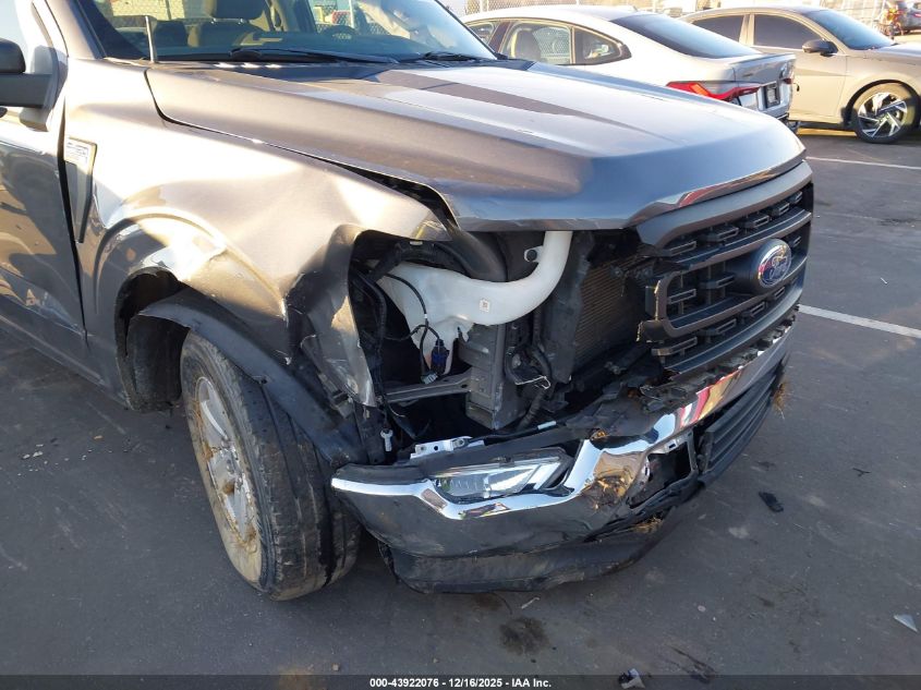 2022 Ford F-150 Xl VIN: 1FTMF1C55NKD60907 Lot: 43922076