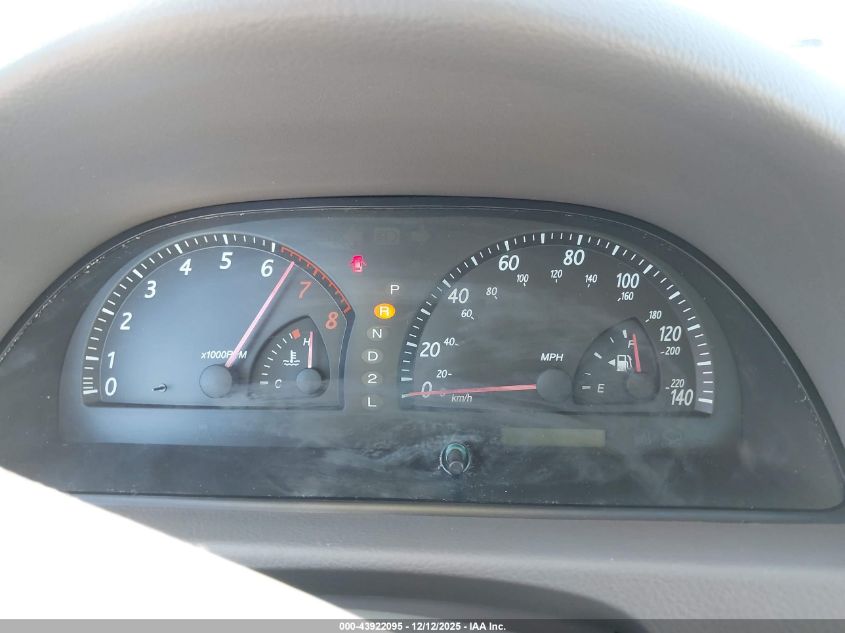 2003 Toyota Camry Le V6/Se V6/Xle/Xle V6 VIN: JTDBF32K430100193 Lot: 43922095