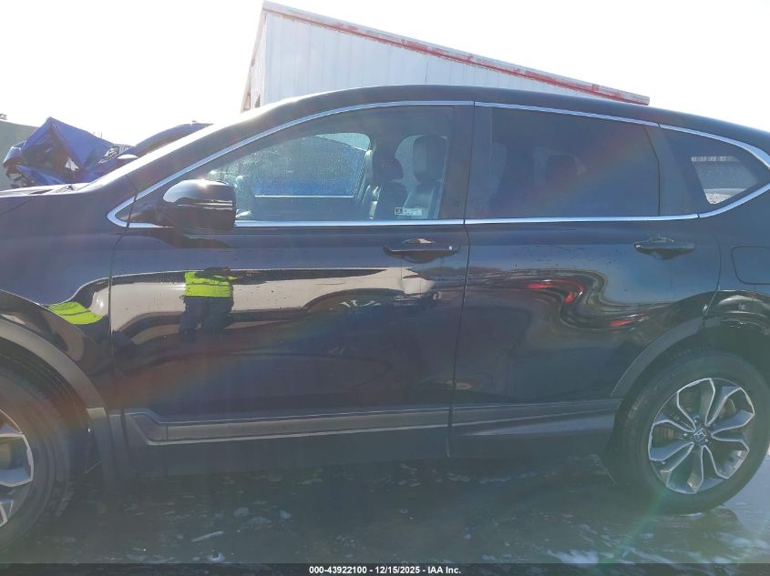 2021 Honda Cr-V Awd Ex-L VIN: 7FARW2H80ME002807 Lot: 43922100