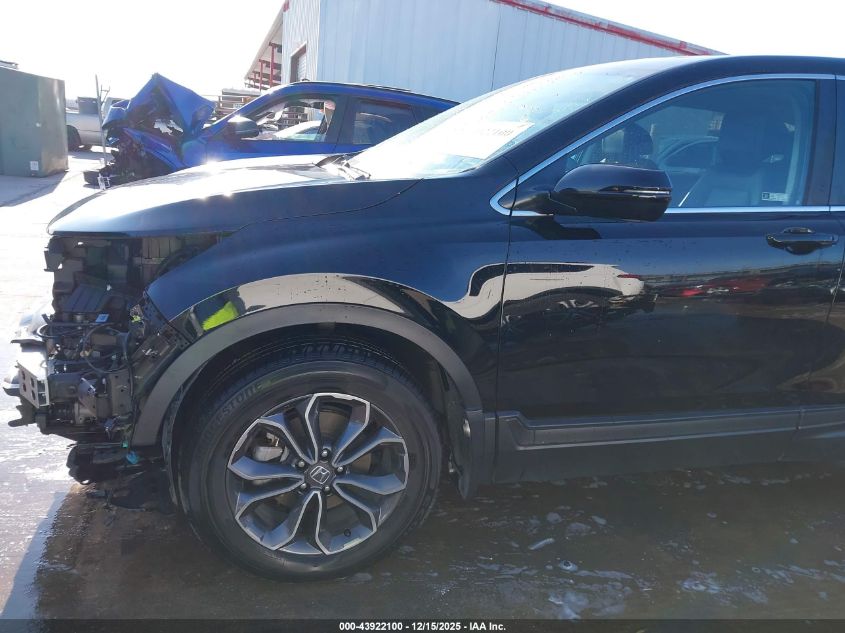 2021 Honda Cr-V Awd Ex-L VIN: 7FARW2H80ME002807 Lot: 43922100