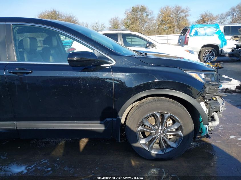 2021 Honda Cr-V Awd Ex-L VIN: 7FARW2H80ME002807 Lot: 43922100