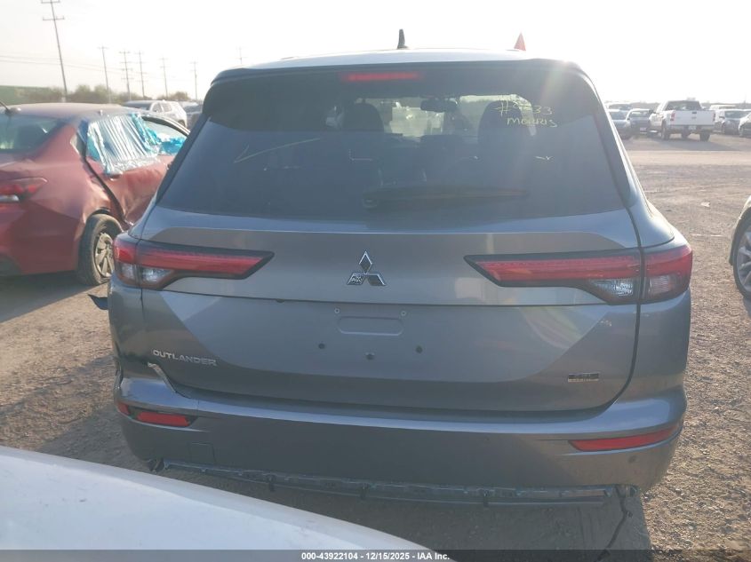 2023 Mitsubishi Outlander Sel 2.5 2Wd/Sel Black Edition 2Wd VIN: JA4J3VA8XPZ009933 Lot: 43922104