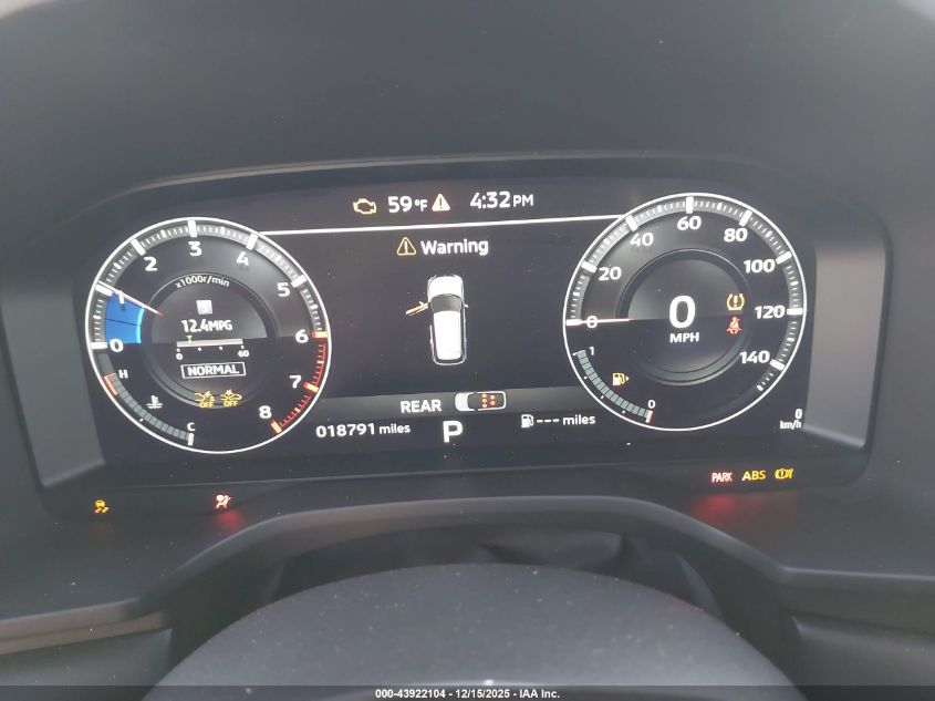 2023 Mitsubishi Outlander Sel 2.5 2Wd/Sel Black Edition 2Wd VIN: JA4J3VA8XPZ009933 Lot: 43922104