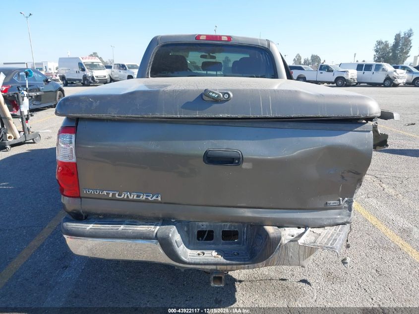2005 Toyota Tundra Sr5 V8 VIN: 5TBET341X5S473077 Lot: 43922117