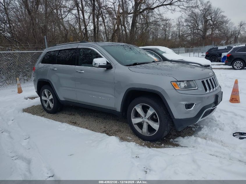 2015 Jeep Grand Cherokee Limited VIN: 1C4RJFBG4FC948863 Lot: 43922130