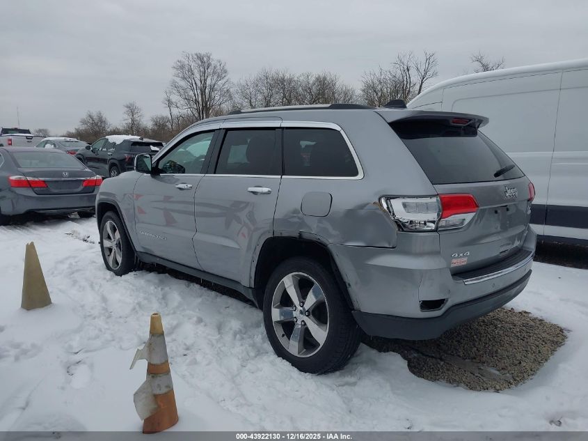 2015 Jeep Grand Cherokee Limited VIN: 1C4RJFBG4FC948863 Lot: 43922130