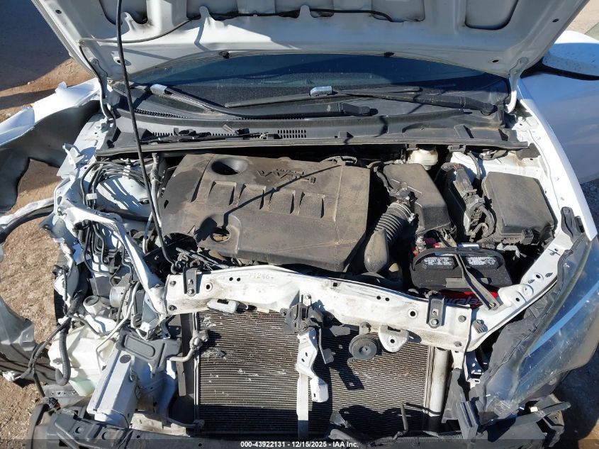 2019 Toyota Corolla Le VIN: 2T1BURHE6KC242978 Lot: 43922131