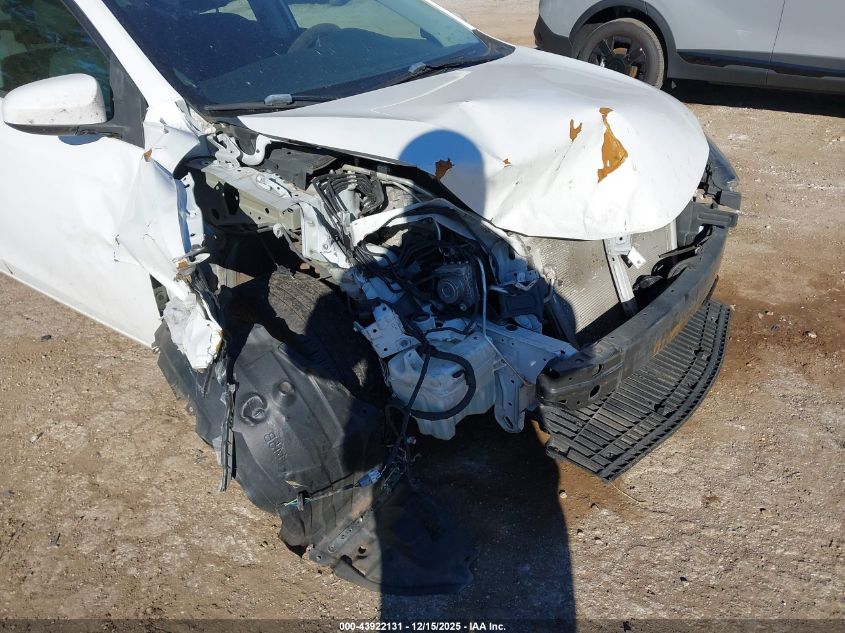 2019 Toyota Corolla Le VIN: 2T1BURHE6KC242978 Lot: 43922131