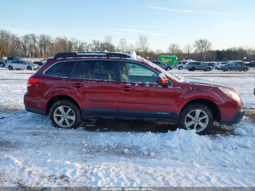2014 Subaru Outback 2.5I Premium VIN: 4S4BRBCC1E3261459 Lot: 43922135