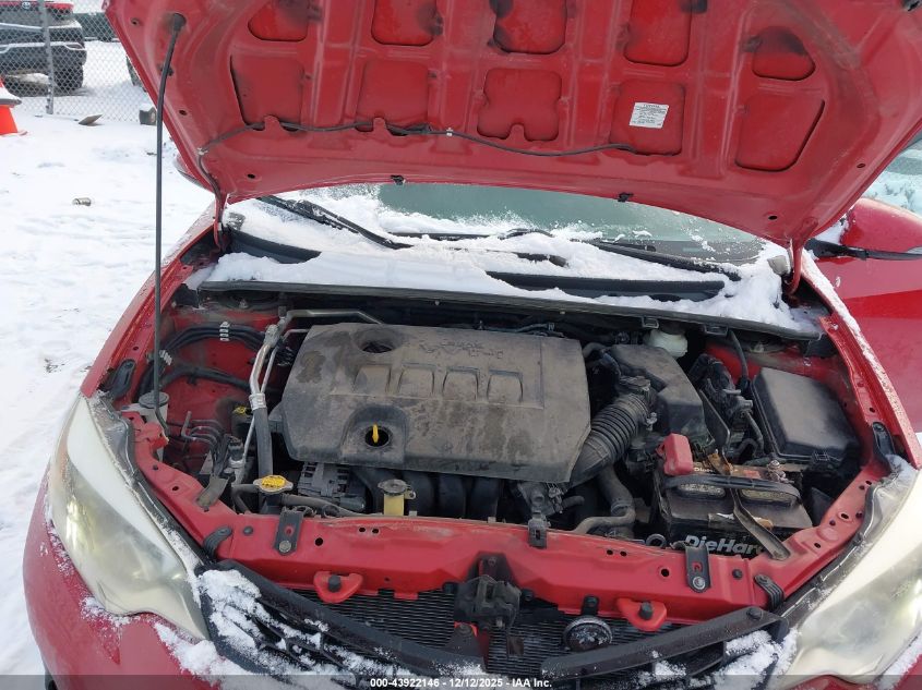 2014 Toyota Corolla S Plus VIN: 2T1BURHE7EC045628 Lot: 43922146