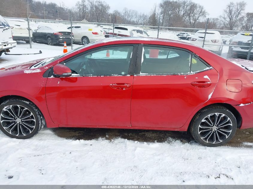 2014 Toyota Corolla S Plus VIN: 2T1BURHE7EC045628 Lot: 43922146