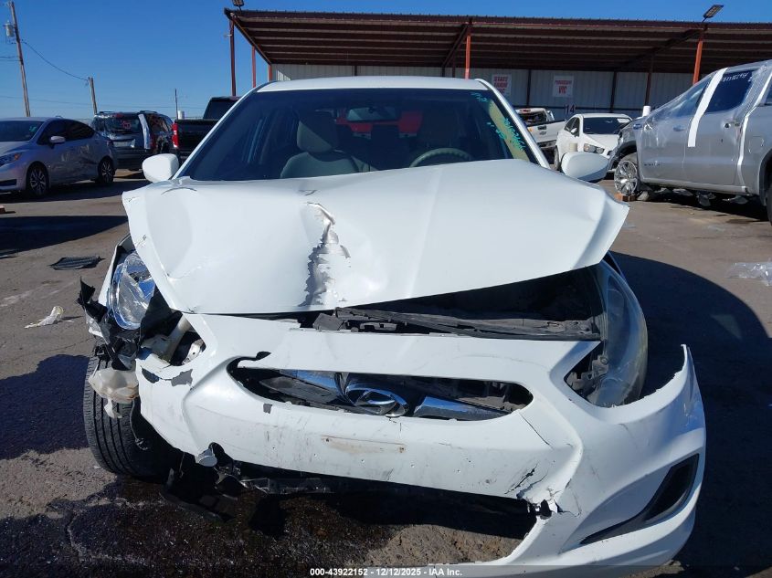 2012 Hyundai Accent Gls VIN: KMHCT4AE4CU241445 Lot: 43922152