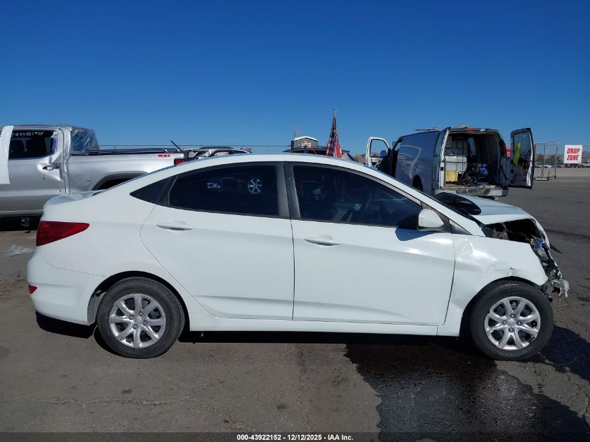 2012 Hyundai Accent Gls VIN: KMHCT4AE4CU241445 Lot: 43922152