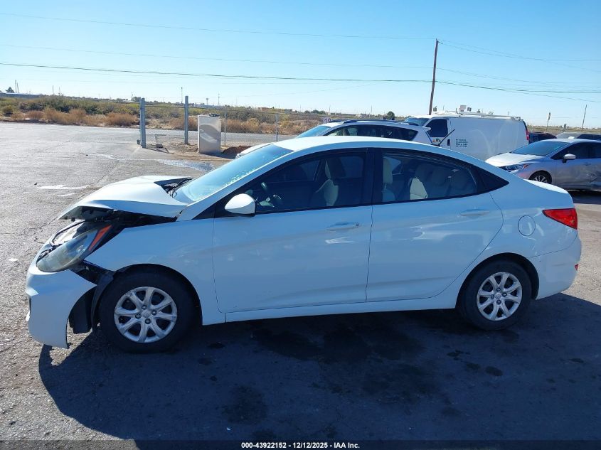 2012 Hyundai Accent Gls VIN: KMHCT4AE4CU241445 Lot: 43922152