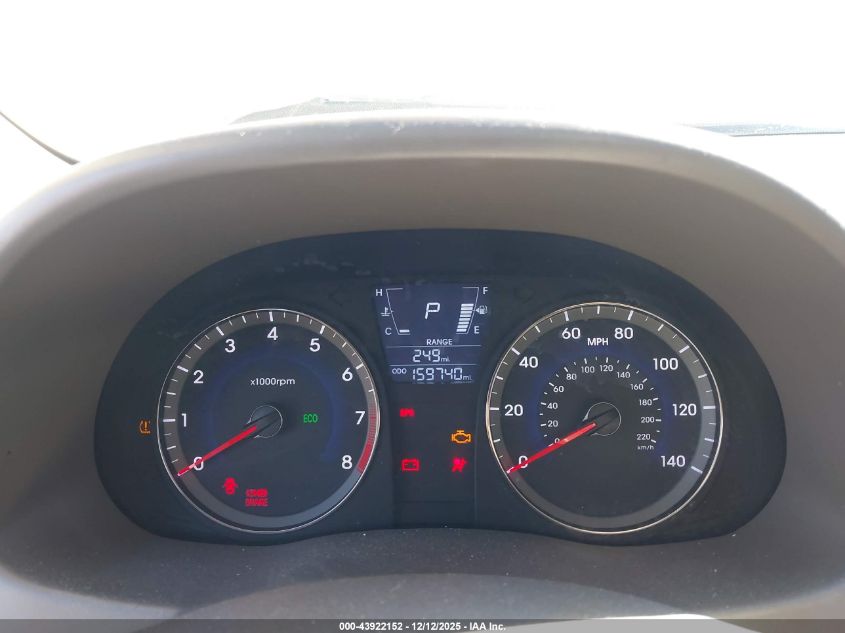 2012 Hyundai Accent Gls VIN: KMHCT4AE4CU241445 Lot: 43922152