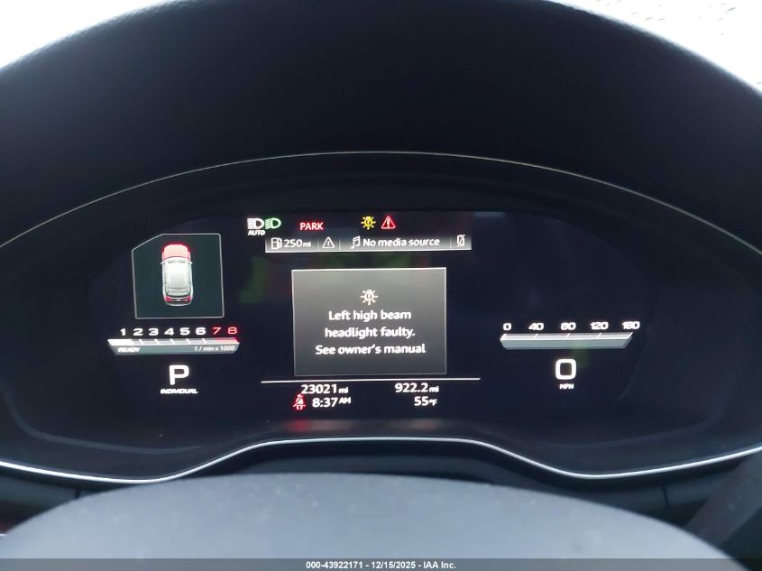 2023 Audi A4 Allroad Premium Plus 45 Tfsi Quattro S Tronic VIN: WA18AAF46PA004858 Lot: 43922171