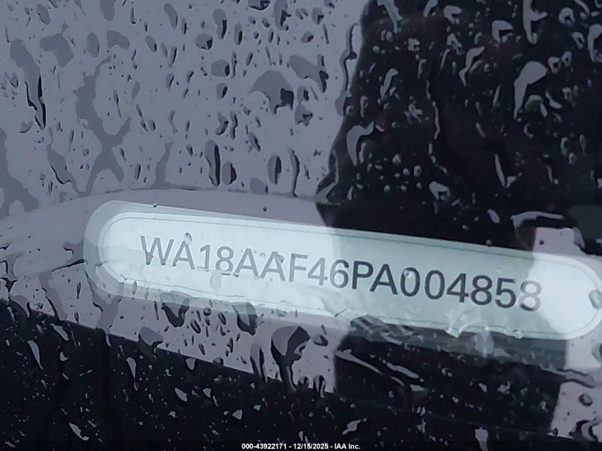 2023 Audi A4 Allroad Premium Plus 45 Tfsi Quattro S Tronic VIN: WA18AAF46PA004858 Lot: 43922171