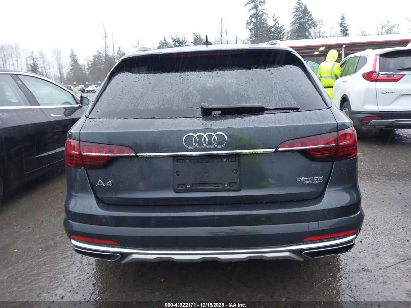 2023 Audi A4 Allroad Premium Plus 45 Tfsi Quattro S Tronic VIN: WA18AAF46PA004858 Lot: 43922171