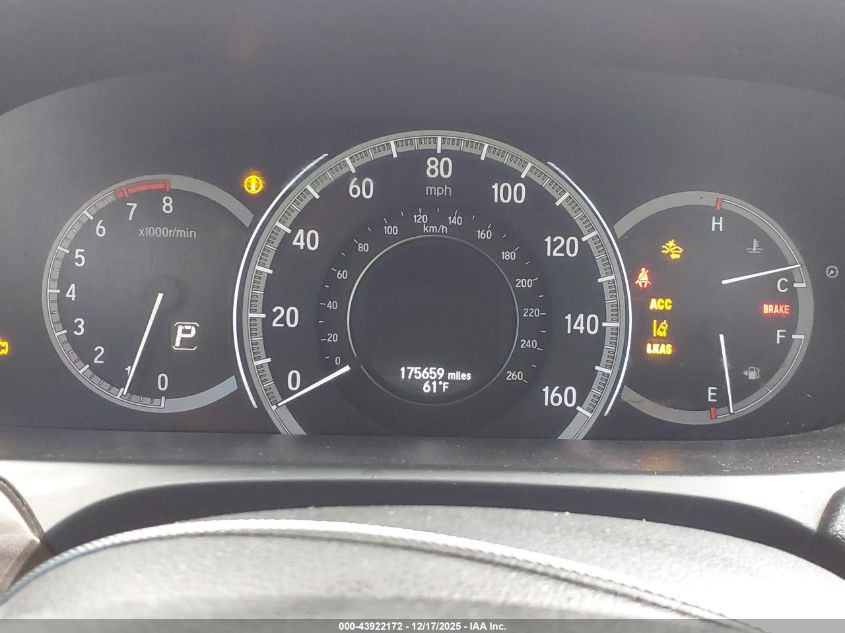 2016 Honda Accord Ex VIN: 1HGCR2F03GA079661 Lot: 43922172